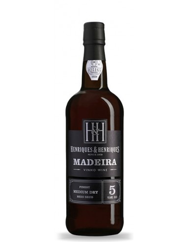 Medium Dry 5 Years Madeira Wine Henriques and Henriques - Vin de Madère