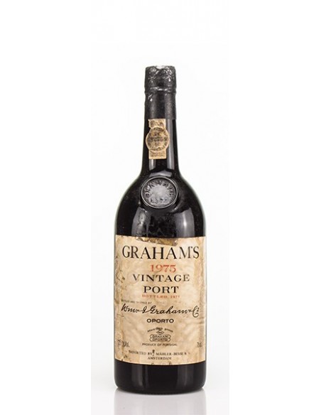 Graham's Vintage 1975 engarrafado em 1977 - Vinho do Porto