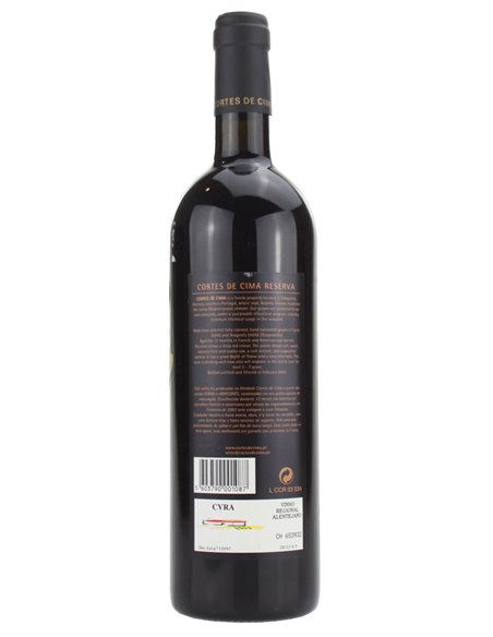 Cortes de Cima Reserva 2001 - Red Wine