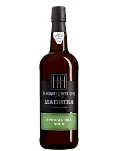 Special Dry 3 Years Madeira Wine Henriques and Henriques - Vin de Madère